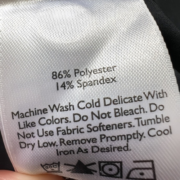 Eddie Bauer Black Belted Stretch Button Shirt Dress Size Small Roll-Tab Sleeves - Picture 5 of 12